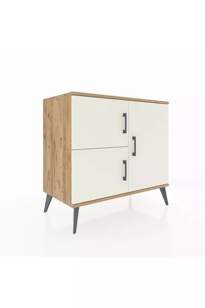 Hyperion Dresser 2 Shelves 3 Doors Pine-Ayataş