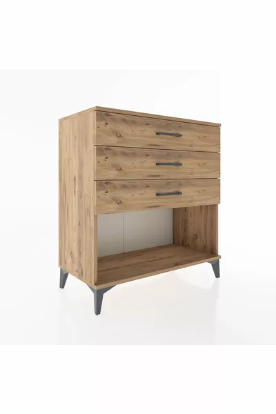 Hyperion Dresser 3-Drawer Pine-Pine