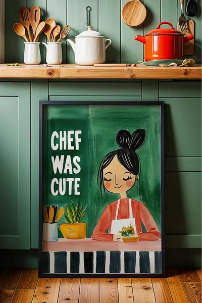 Keukenontwerp MDF-schilderij met lijstuitstraling