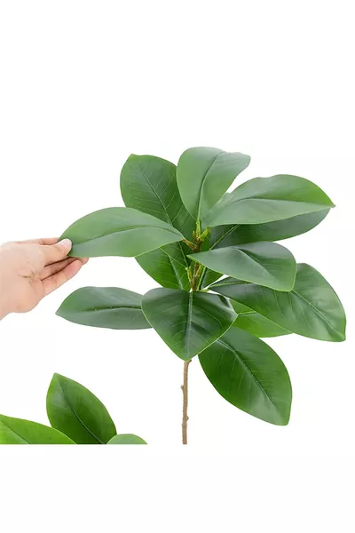 Искусственная ветвь растения каучукового дерева  см (без горшка)