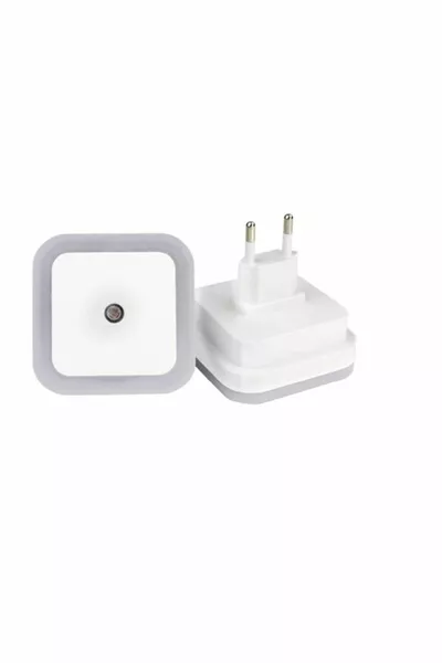 Lampe de nuit avec détecteur  à capteur photosensible , couleurs assorties (BLEU-ROSE_AMBRE), sauf blanc