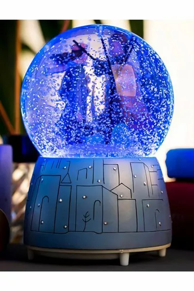 كرة ثلج مع إضاءة LED لحكاية الشتاء