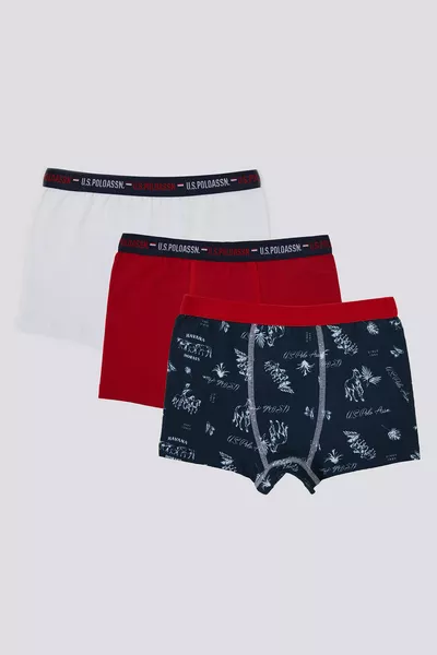 Jungen Navy-Boxershorts