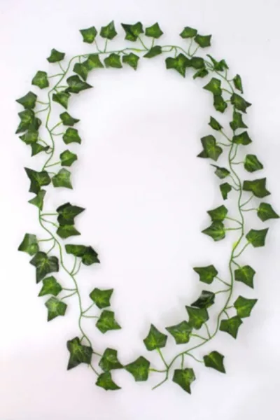 Зеленый искусственный плющ без светодиодов,  см