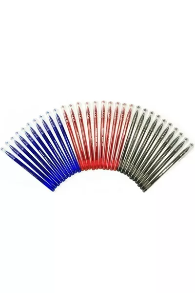 Büro Tükenmez Kalem 3 Renk  Adet Tk.k