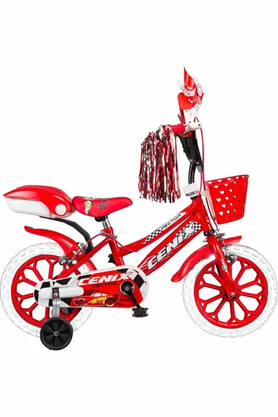 دراجة هوائية بعجلات  للأطفال من عمر 3-6 سنوات صنع محلي مع جرس كهدية