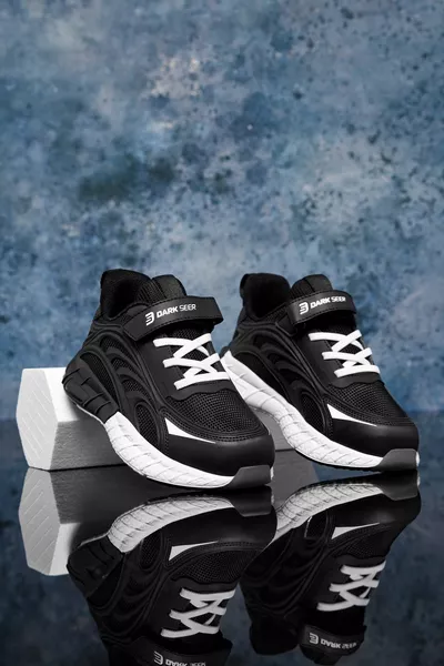 حذاء رياضي للأطفال DS Mithril أسود