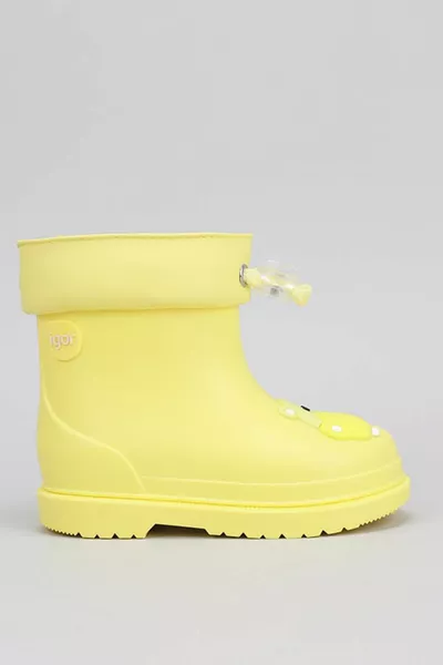  حذاء مطر أصفر للأطفال من Bimbi Hipo
