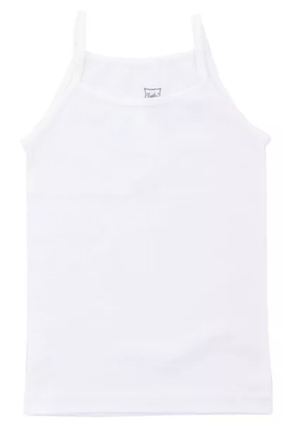 Girls' Cotton Tank Top with Spaghetti Straps, Pack of 6