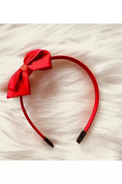 Red Maternity Crown, Maternity Crown with Two Bows