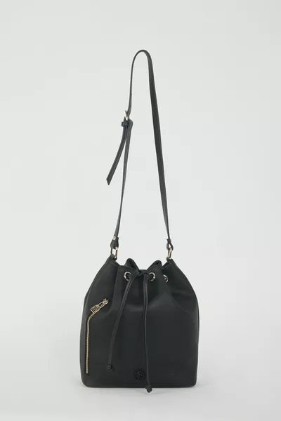 New Black Print Women's Shoulder Bag 