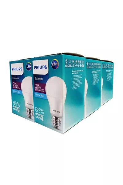  Pieces Ess LED Bulb 8=w  Lumen  Standard Socket  Kelvin White Light