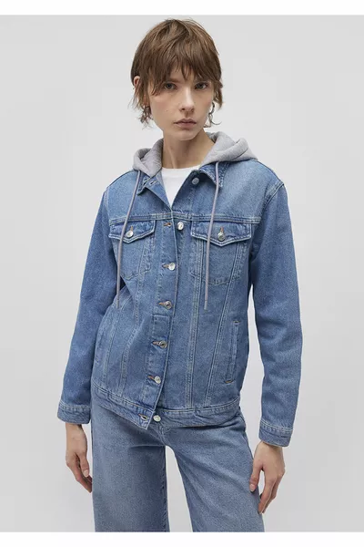 جاكيت جينز أزرق إنديجو كارلا s 