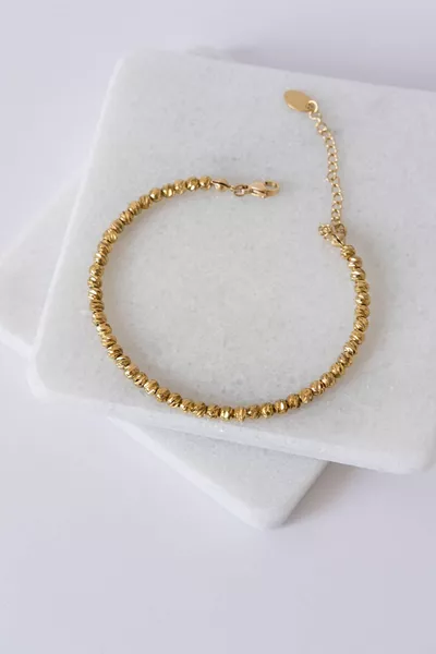 Gold-Plated Doric Model Bracelet