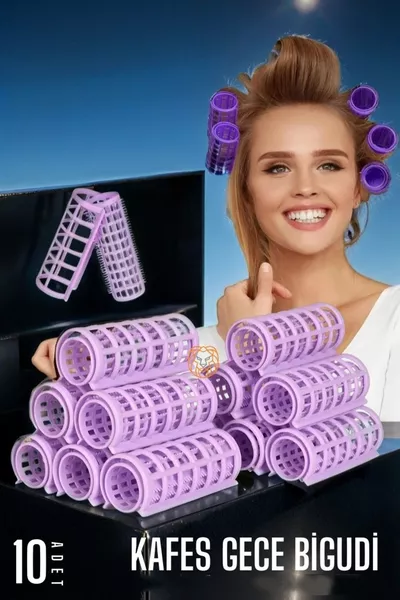 Кафез Нощна Локонна Без Топлина За Оформяне На Коса Натурални Локонни Елементи Брой