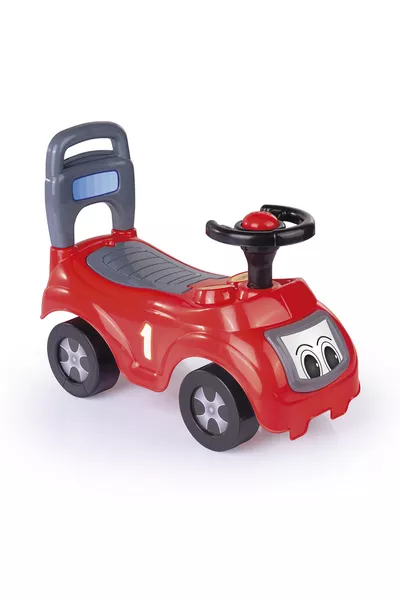 سيارة صغيرة بدون دواسات مليئة بالحجم الأحمر