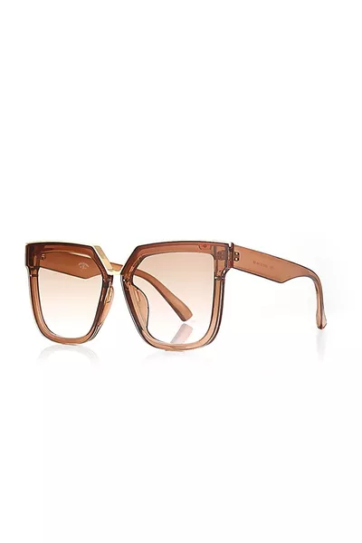 نظارات شمسية نسائية بلون العسل