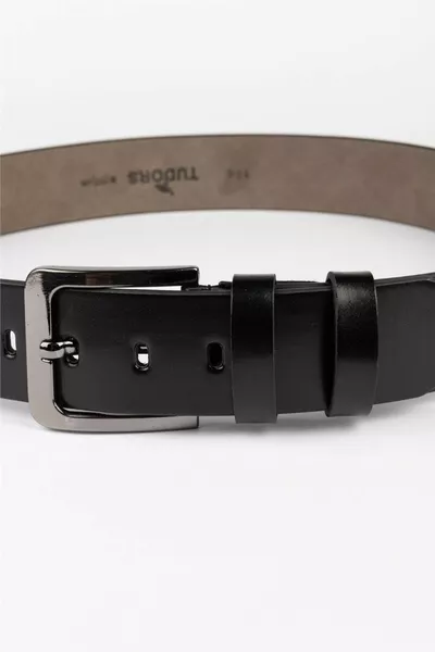 Men's 4.5 cm Sports Black Belt