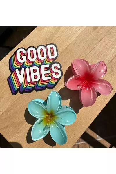 Set van 2 Haarspeldjes met Lotusbloem