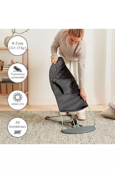 كرسي مهد باللون القطني / الأنثراسيت من بالانس بليس