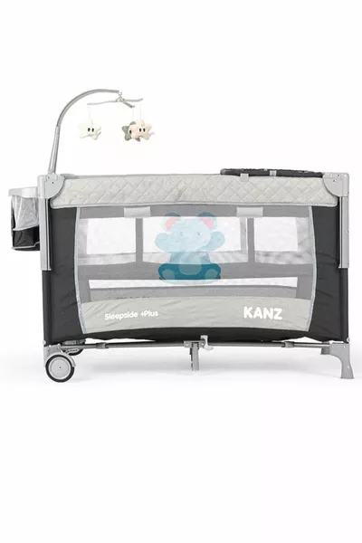 سليبّي سايد بلس سرير جانبي مع ملعب أطفال سم