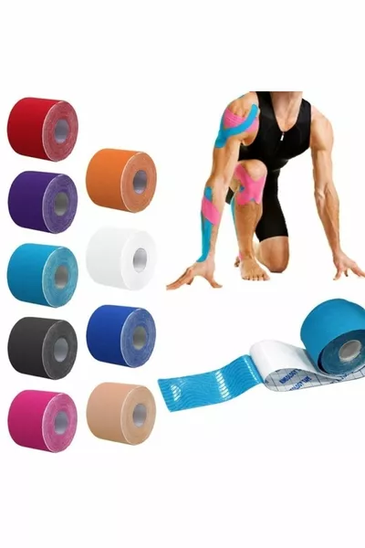 Black Sports Band 5 Meter x 5 Cm Kinesio Tape