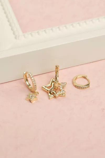 Women's Stainless Steel Non-Fading Earrings with Warranty and Invoice