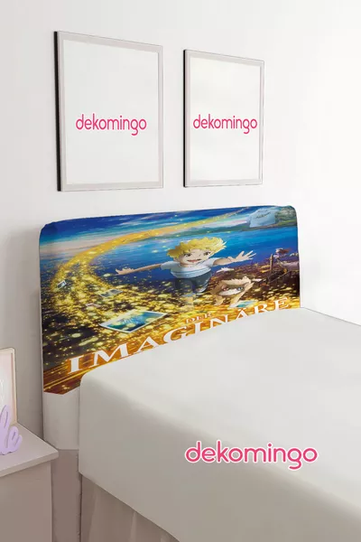 IMAGIRANE PRINT BODEMBESCHERMER VOOR HOOFDBORD