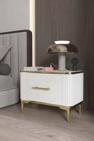 Ноќно шкафче BETY с чекмеджета - Страничен шкаф - Сифоньер - Органайзер