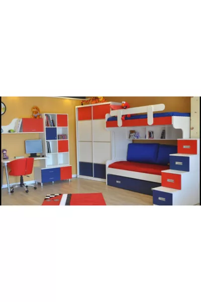 Tuana Youth Room Bunk Bed Children's Room