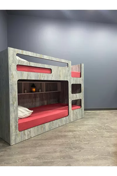 سرير بطابقين لشخصين لغرفة الشباب سرير بطابقين للأطفال