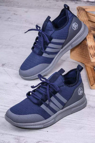 حذاء رياضي رجالي مريح للمشي اليومي بدون أربطة