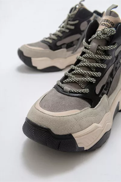 أوليفيا حذاء رياضي نسائي متعدد الألوان أسود