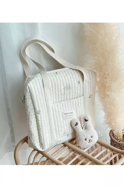 Сумка для ухода за ребенком, стеганая водонепроницаемая, органайзер для коляски