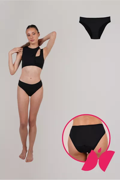 سروال صحي جيني فائق الامتصاص، صحي للغاية، لسد النزيف ليلاً ونهاراً، فعال طوال اليوم