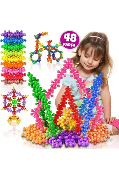 لعبة تعليمية لبناء جزيئات، عدد القطع