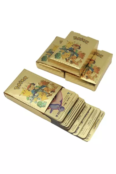 بطاقة بوكيمون الذهبية صندوق بطاقات ذهبي 1 (يحتوي على بطاقة ذهبية)