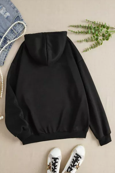 Unisex Dames Heren Hoodie met Rits Fleece Jas