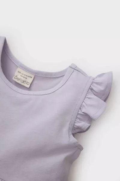 Baby Girl Floral Short Sleeve Dress SM