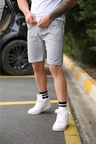 Men's Slim Fit Side Pocket Shorts