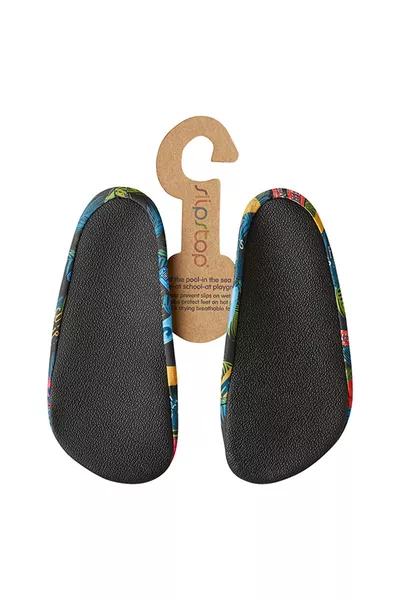 Unisex Kids Surf-Themed Non-Slip Water Shoes