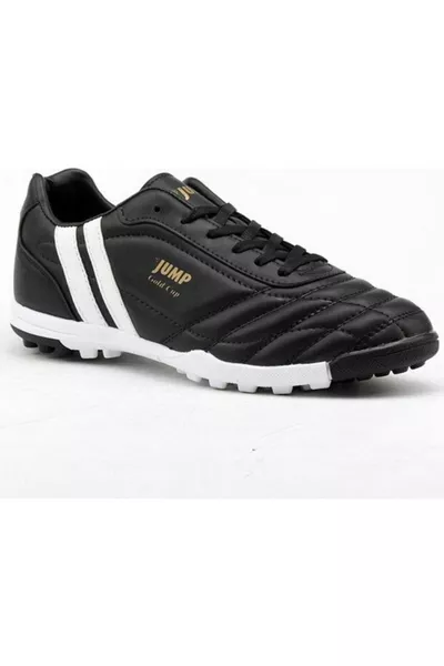 Chaussures de football pour homme noir terrain synthétique  