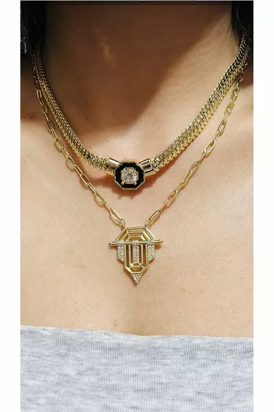 TREND SERENAY 2-ЧАСТИ КОЛИЕ, СТОМАНА, С ПОДАРЪЧНА КУТИЯ