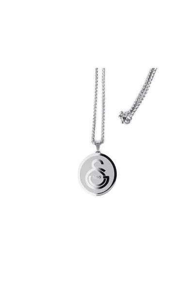 Collana in acciaio con logo GS