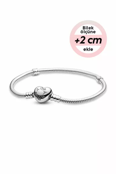 Moments Heart Clasp Bracelet