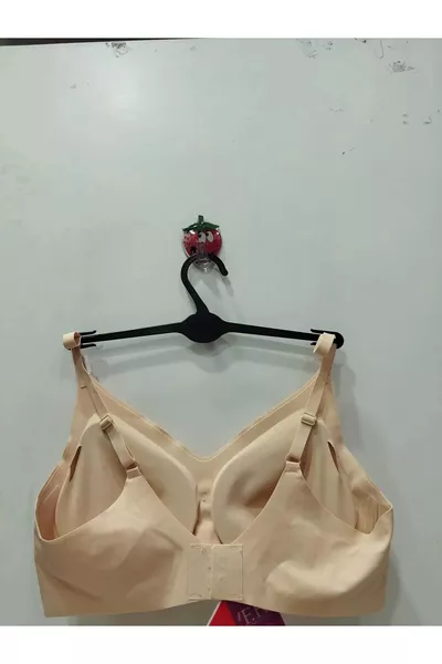 Laser Cut Padded Seamless Bralette Bra 