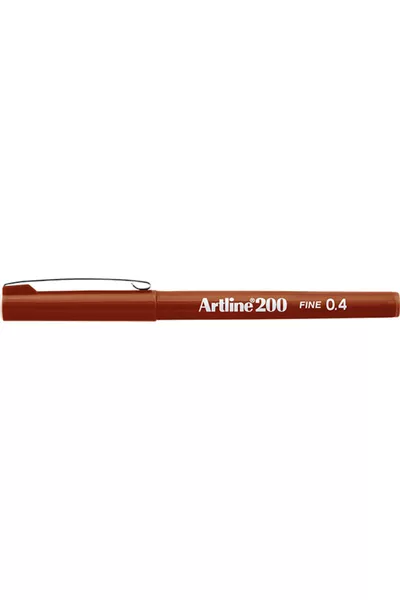  Файнлайнер 0.4мм Маркери с филцово връхче Кафяв