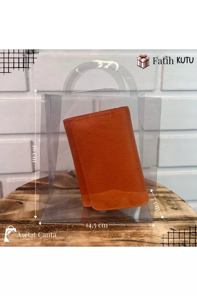 , Прозрачна ацетатна чанта [Разглобена,  броя]