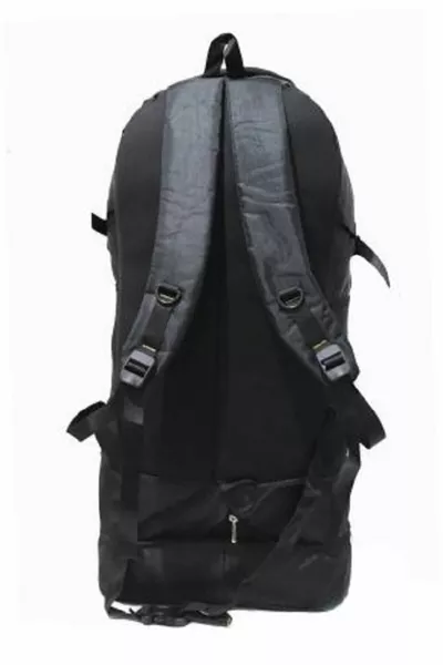حقيبة ظهر جبلية كبيرة الحجم مع مِدَّد وحافظة أحذية بسعة  لتر