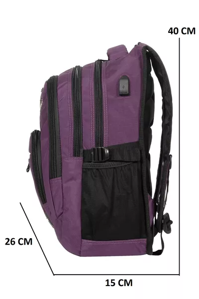  Schulranzen Dunkelviolett